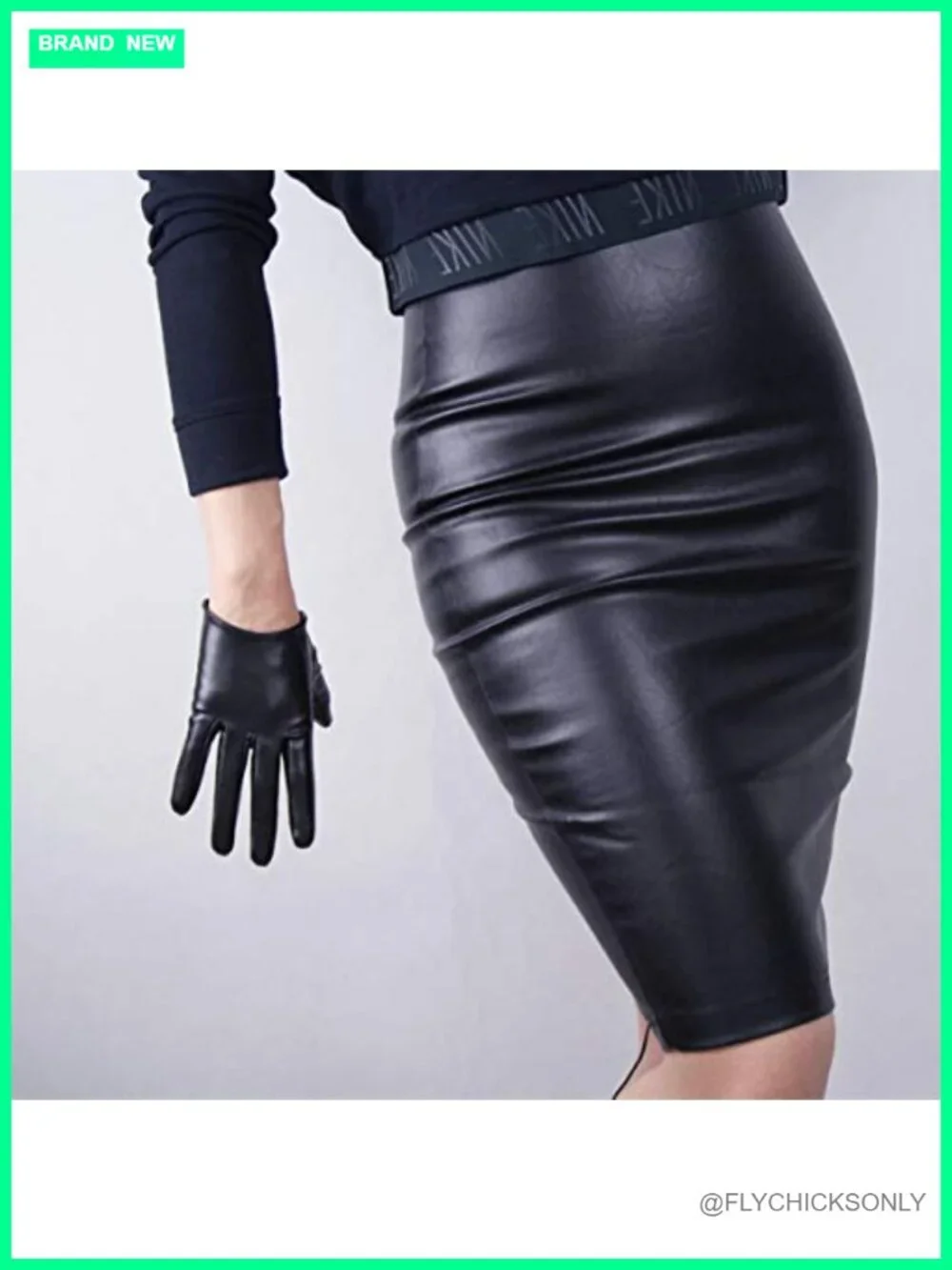 Faux Leather Half Palm Gloves for Cosplay Driving